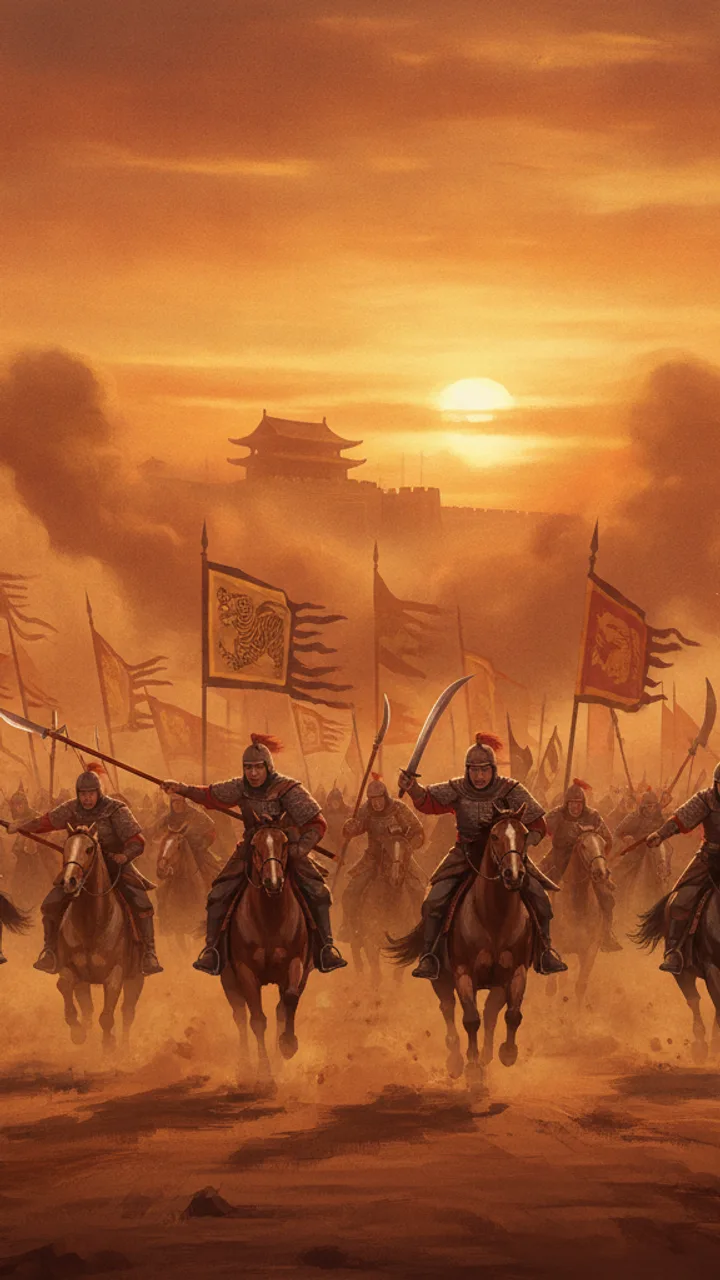 騎兵衝鋒——平原是它的主場